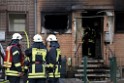 Feuer 2 Vollbrand Reihenhaus Roggendorf Berrischstr P100